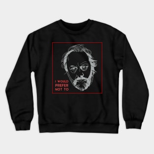 Žižek - I would prefer not to V.3 Crewneck Sweatshirt